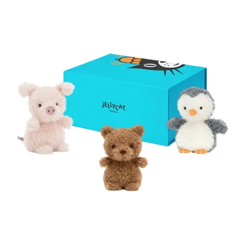 JELLYCAT Короткие Ноги Теплое Сердце Buddy Куклы Плюшевая Кукла 18 см Рекомендуемый Рост в Сидячем Положении
