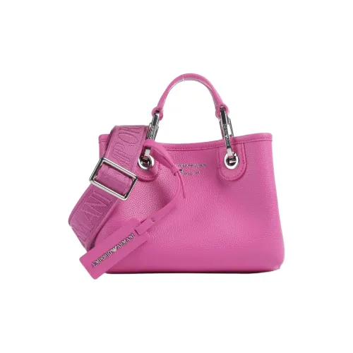 EMPORIO ARMANI MyEA Series Искусственная кожа Сумка через плечо Женская Пастельно-розовая