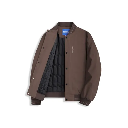 FAIRWHALE Красный Коричневый Мужские Куртки