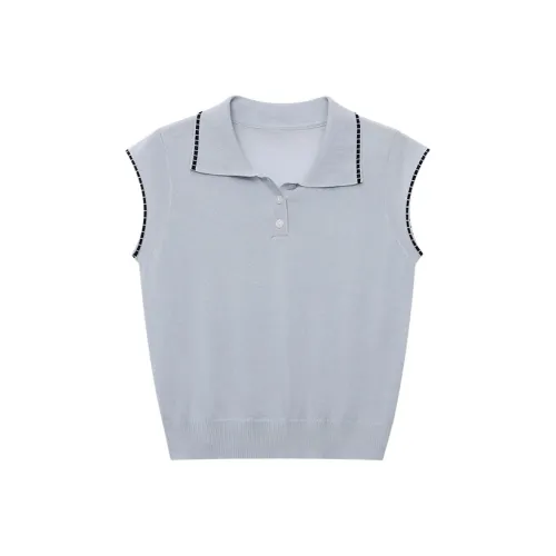 CHARM PICK Светло-синий Женский Трикотаж