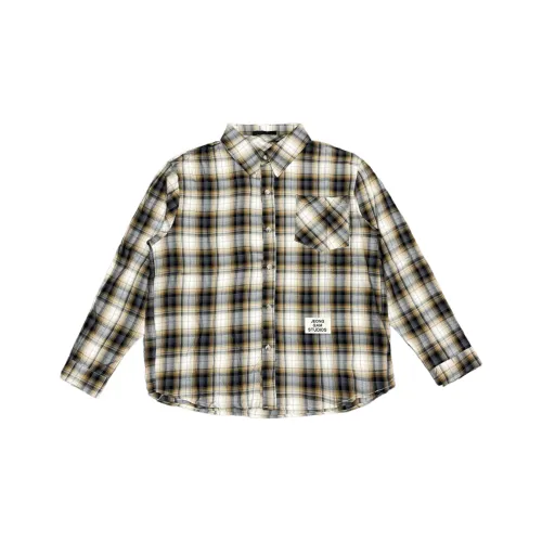 PGKZ Желтая клетка Унисекс Рубашки