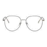 Черный Золото + Защита от синего света 0 диоптрий Меняющий цвет [Серый, Коричневый, Синий, Фиолетовый, Розовый, Оранжевый] Записка Цвет