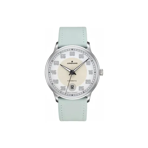 JUNGHANS Механический механизм Мужские часы Master Collection 38,4 мм Белый