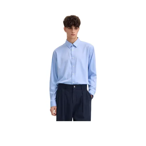 WILD LEADER Небесно-голубой [CW52585B62] Мужская рубашка