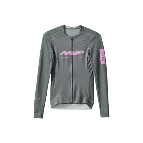 MAAP Длинный рукав Велосипедная одежда Женская Каменно-серый
