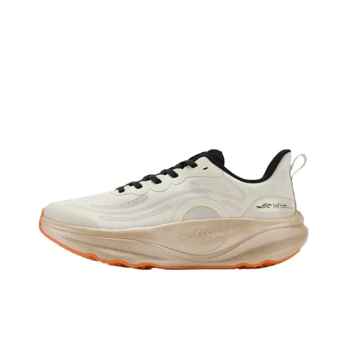 361° Дышащий Легкий Rebound Низкий Топ Повседневные Тренировочные Беговые Кроссовки Мужские Абрикосовый Чай Коричневый