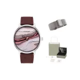 Фиолетовый стальной браслет набор