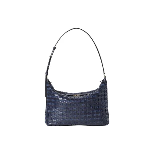 Серия Serapian Lambskin Сумка через плечо Женская Морской Синий