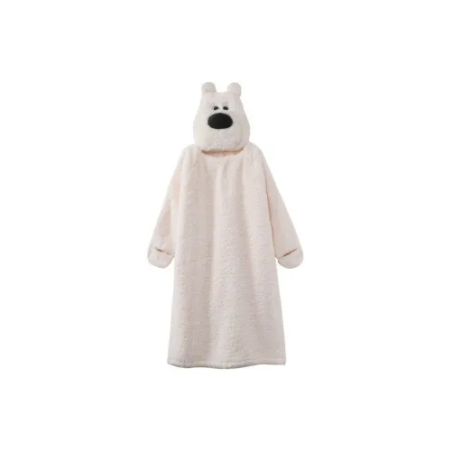 NACARADAR Белый Женские Банные халаты