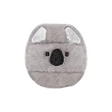 Цвет 04-Коала, длинный, брашированный, портативный