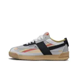 Белый темно-синий