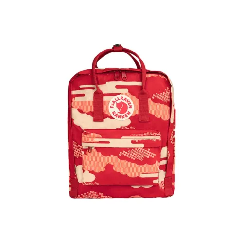Fjallraven Kanken 16L Туристические сумки Хлопок с Полиэстер Красный Женские