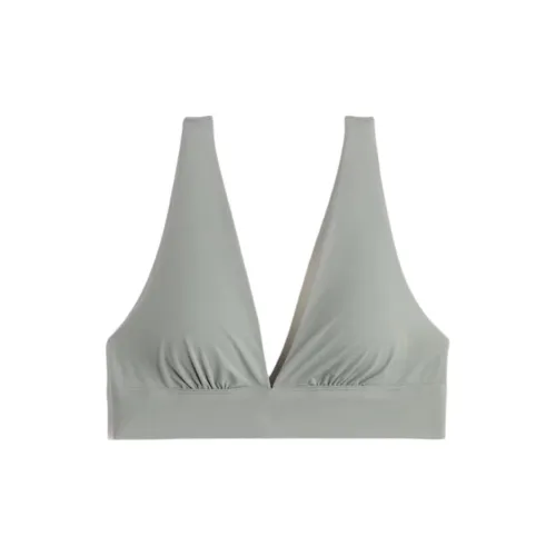 H M Серый Зеленый Женский Бюстгальтер
