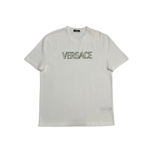 VERSACE Белые Мужские T-рубашки