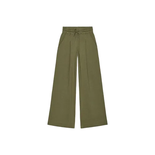 ZARA Зеленые Женские Повседневные Брюки