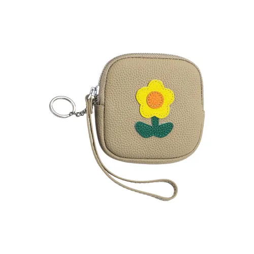 QIAJIAN Кошелек из натуральной коровьей кожи стандартный женский черный белый серый