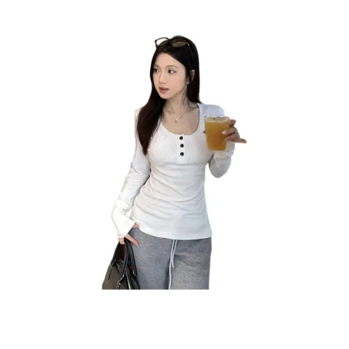 Dippanis Белый Женские T-рубашки