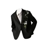 Черная вышивка