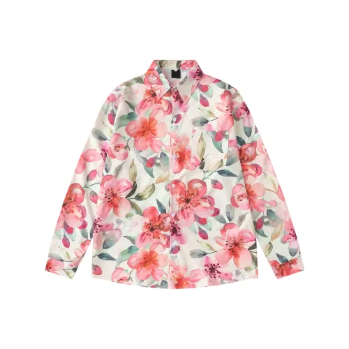 51XXHA Монохромный Унисекс Рубашки