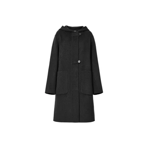 Hopeshow Темно-серый 080 Женское пальто