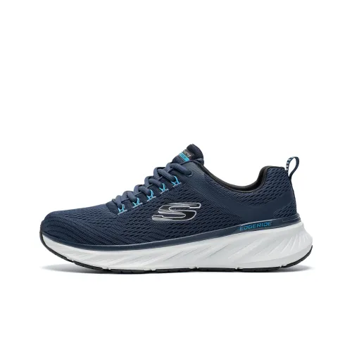 Skechers Edgeride Low Топ Повседневная обувь Мужская Морской синий