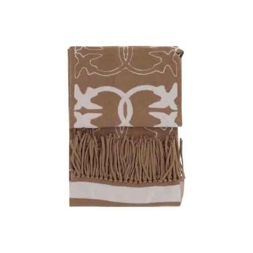 PINKO Вискоза Вязаные Шарфы Женские Коричневый