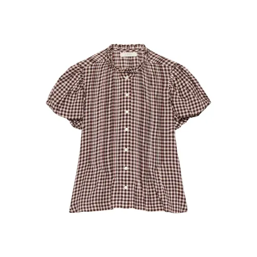 DOEN Delphine Клетчатые Женские Рубашки