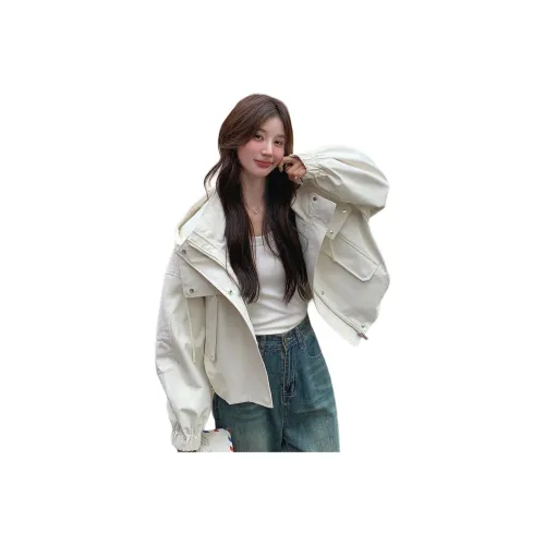 HAPG Экрю Женские Куртки