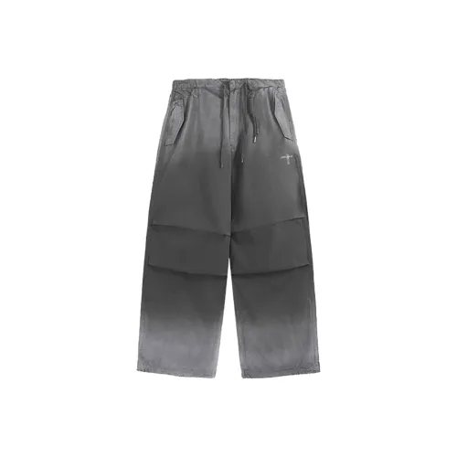 UMBNESS Мытые Серые Унисекс Карго Брюки