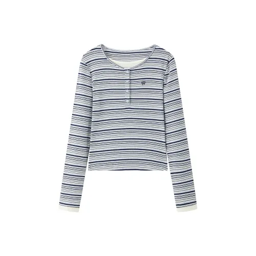 LEDIN Melted Ледяной синий В наличии Женские T-рубашки