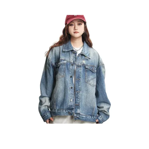 HAPG Светло-синие Женские Куртки