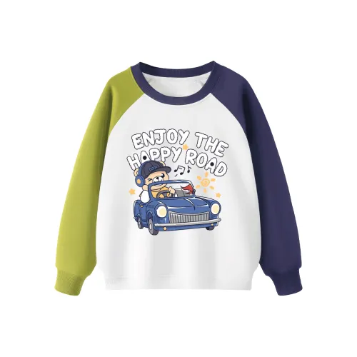 BALENO JUNIOR Белый Зеленый Синий Детские Свитшоты