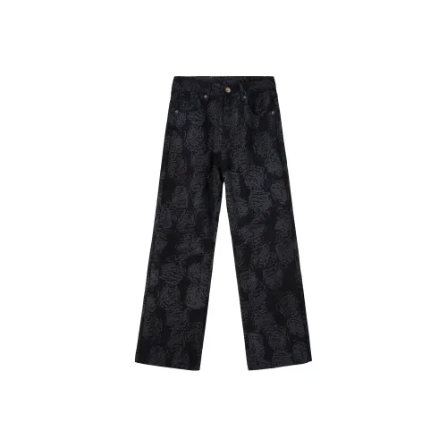 ASHER LEVINE Черные Унисекс Джинсы