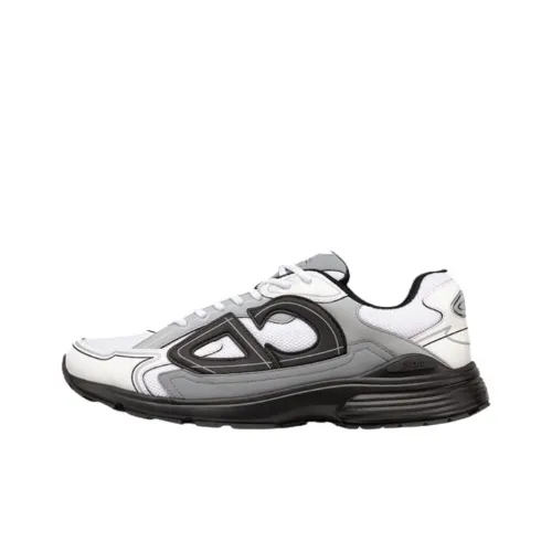 DIOR B30 Countdown Низкий Топ Повседневная Обувь Мужская Белый Серый