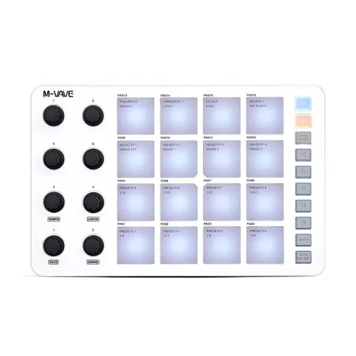 M VAVE SMC PAD Мини Электроника GOLF Ударные маты Портативные Электронные музыкальные инструменты