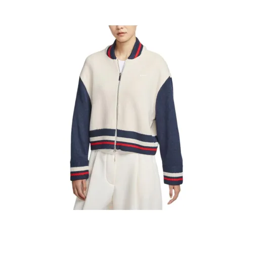 Nike Экрю Женские Куртки