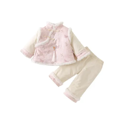 XiaoJinBu Розовый Baby Повседневная Спортивная Одежда