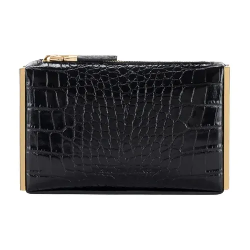 Elisabetta Franchi Полиуретан Клатч Женский Черный