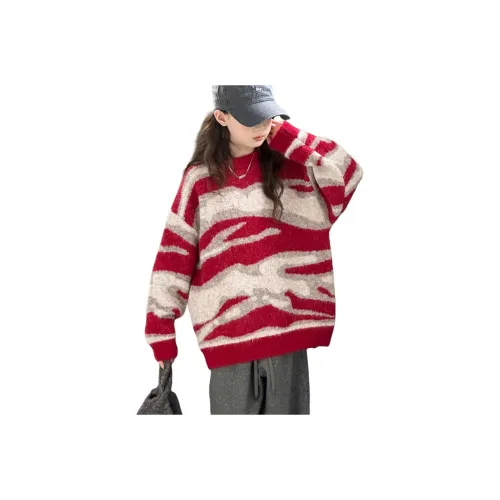 YOUMIWU Красные школьные свитера для подростков