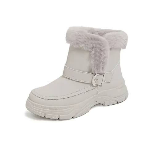 Binary Термический Увеличивающий Высоту Противоскользящий 11см Снежные Ботинки Женские