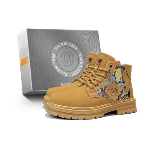 HACKBUTEER Ankle Длина (размер в длину) Мартин Boot Men's Box Включено