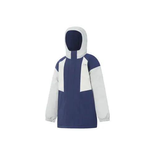 LINING YOUNG Темный Bowl Синий Kids Пуховые куртки