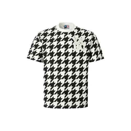 YADcrew T-Shirt Унисекс Черный Белый