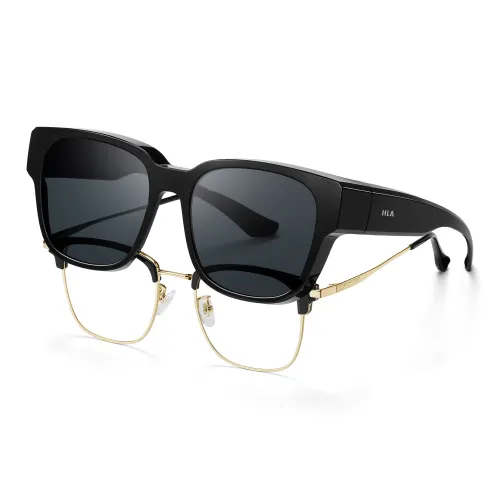 HLA TR Памятный пластик Квадратные Солнцезащитные очки Унисекс