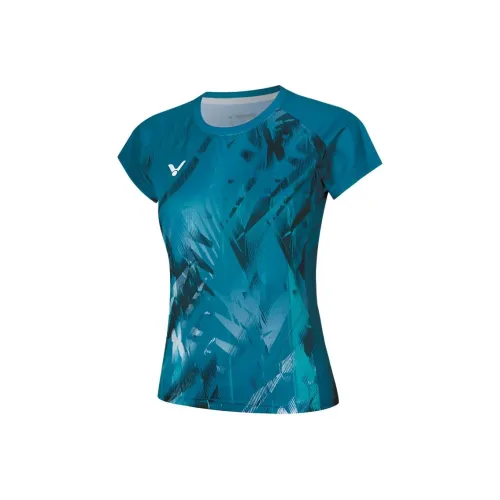 Victor Boxwood Зеленые Женские T-рубашки