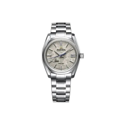 GRAND SEIKO Механический механизм Титан Ремешок Часы Мужские Серый циферблат