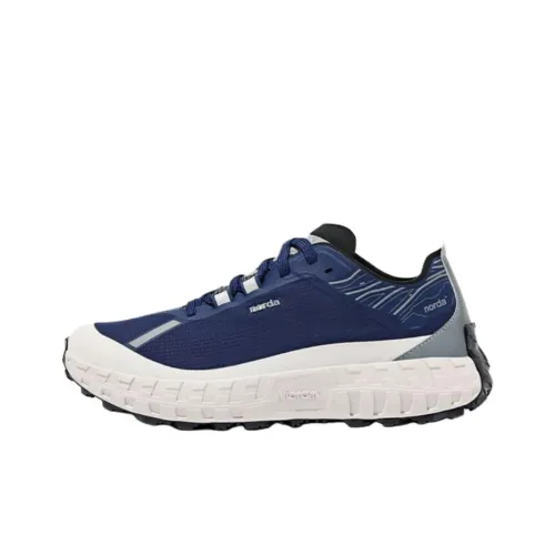 NORDA Противоскользящий Устойчивый к износу Легкий Покрытие Низкие кеды для бега по пересеченной местности Женские Зимородковый синий