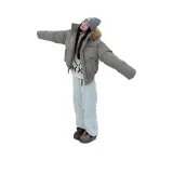 Хаки (Подарок бренд, крючок и петля)