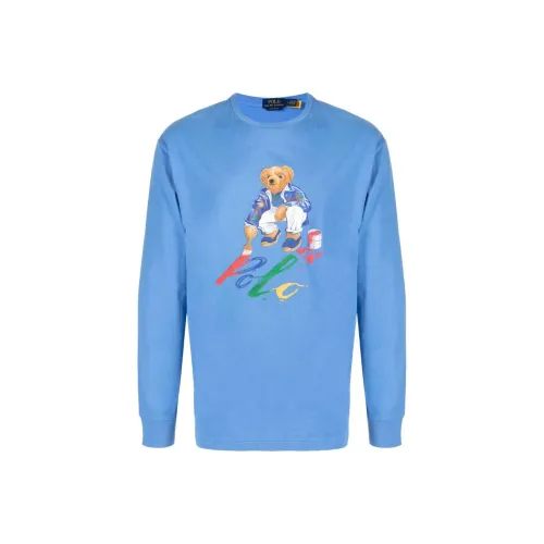 Polo Ralph Lauren SS24 T Рубашка Мужская Синяя