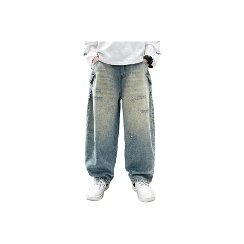 Puppytown Джинсовый синий Школьный возраст Джинсы